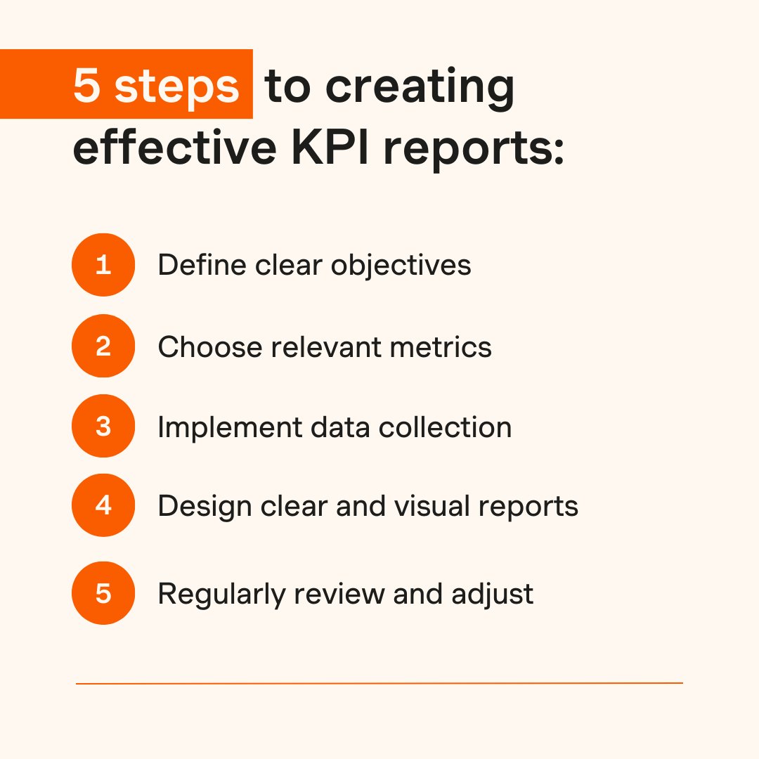 KPIs play a pivotal role in your performance evaluation process, but you’ll only get valuable insights if you’re building the right reports. Take a look at the steps above and dig in deeper with our latest blog post: hubs.la/Q02mVm_k0