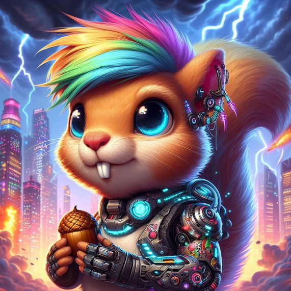 TooSense2c's tweet photo. #CyberSquirrels by @AcornToken minting on @Voi_Net. Don't miss out on these indomitable cuties! #VoiGames https://t.co/wtFsVcPcZa