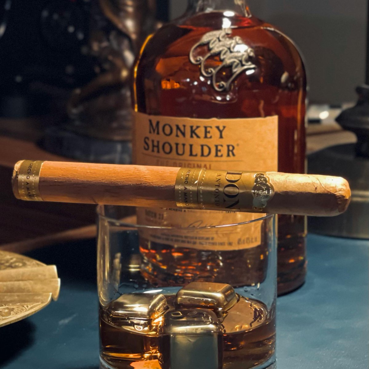 Each cigar tells a story, and each whiskey adds a chapter. What's your tale tonight? #cigarlife #thedarlinghouse #fridaynight #whisky #whiskey #relaxation