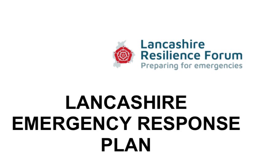 It’s important to get around the table with partner agencies & test plans. I spent yesterday morning at @LancsResilience secondary Strategic Co-ordinating Centre for a COMAH exercise. A test of our individual & collective response plans at both tactical & strategic levels