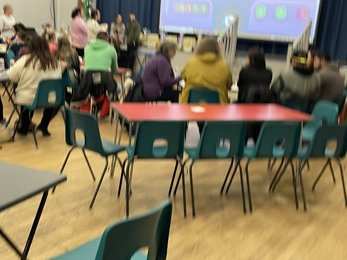 Tonight’s bingo in aid of Kelsey’s Ecuador fundraising . A great turnout. Eyes down