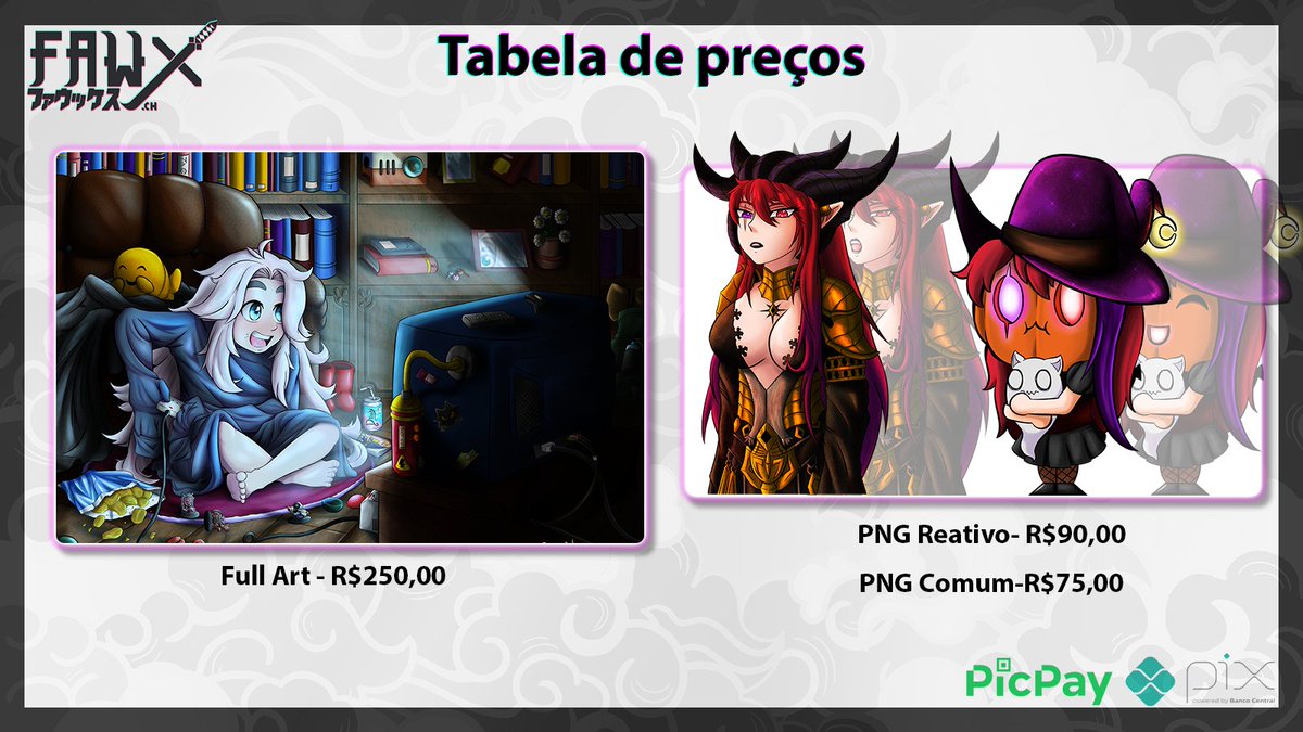 ✬ FawX ✬ Commission Open (5 vagas) tweet media