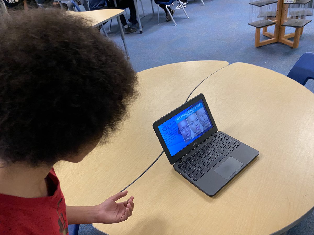 Dixon Grove JMS (@dixongrovejms) on Twitter photo Inspired by our brilliant Ss as they educate us about the phenomenon and impact of skin bleaching. “Black skin is not a badge of shame, there is no need to bleach it.” #CRRP <a href="/LC1_TDSB/">Learning Centre 1</a> <a href="/tdsb/">Toronto District School Board</a> Inspired by our brilliant Ss as they educate us about the phenomenon and impact of skin bleaching. “Black skin is not a badge of shame, there is no need to bleach it.” #CRRP <a href="/LC1_TDSB/">Learning Centre 1</a> <a href="/tdsb/">Toronto District School Board</a>