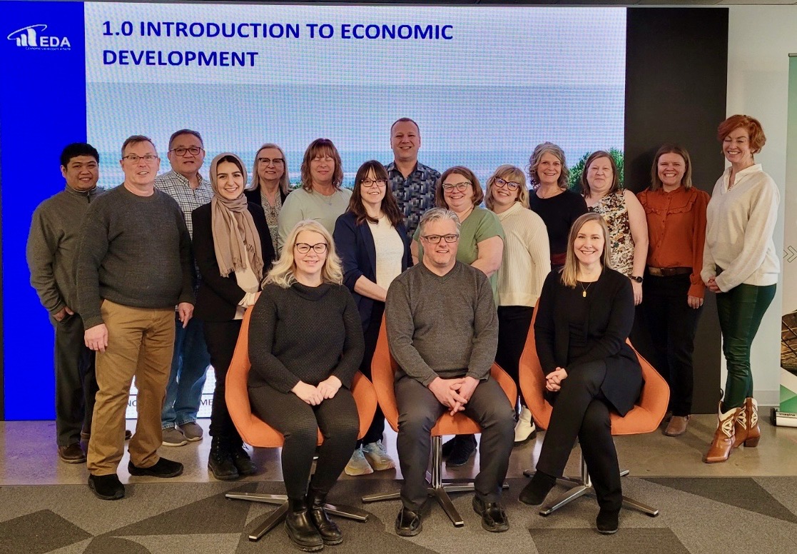 Exciting day in Calgary! EDA hosted a workshop for the Regional Economic Development Specialist Team (South) @YourAlberta Their insight & enthusiasm prove they're ready to drive impactful initiatives. Proud to lead collaboration & empower specialists. Next stop: Edmonton in May!