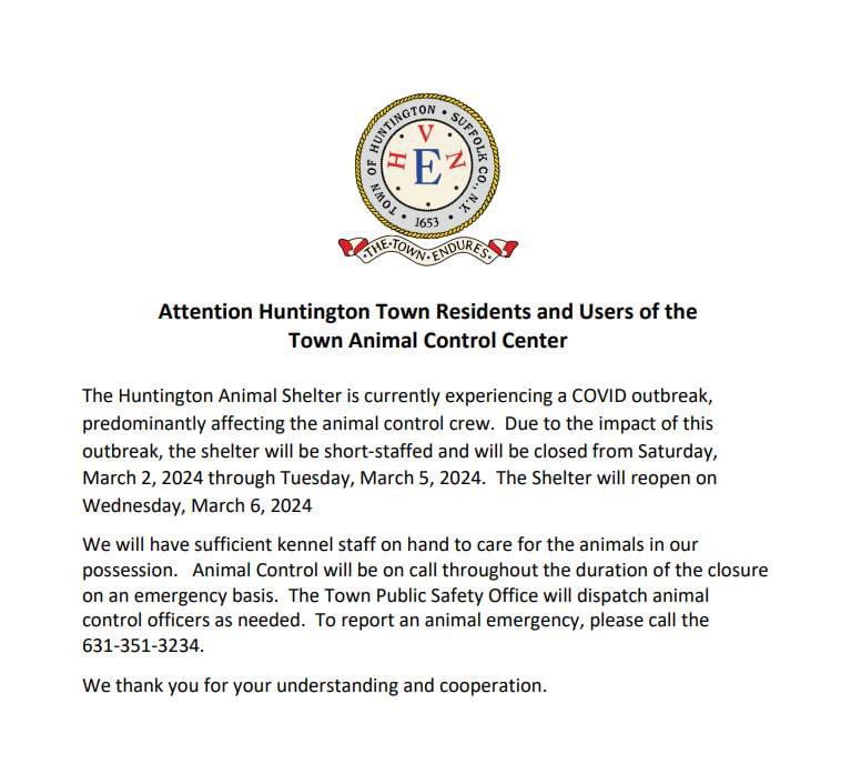 Town of Huntington (@huntingtongov) on Twitter photo 