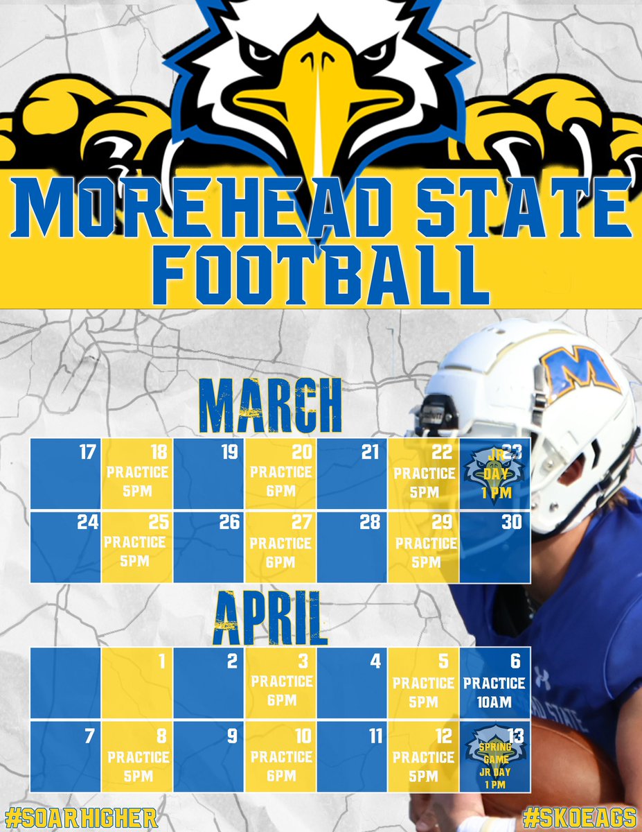 Mark your calendars spring ball is right around the corner! #SkoEagles #SoarHigher