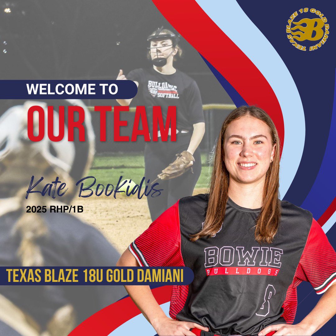 Texas Blaze 18 Gold Damiani (@blaze18gold) on Twitter photo Some big time additions to this awesome team…..
Welcome Kate Bookidis and Makayla Mendoza to this awesome team!! Fired up to have these two join this stacked roster this Summer.
Can’t wait to get the season going‼️
<a href="/DadDamiani/">Tom Damiani</a> Some big time additions to this awesome team…..
Welcome Kate Bookidis and Makayla Mendoza to this awesome team!! Fired up to have these two join this stacked roster this Summer.
Can’t wait to get the season going‼️
<a href="/DadDamiani/">Tom Damiani</a>