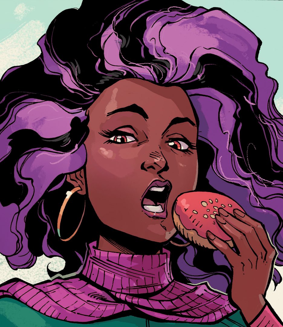 Get that jelly donut. From Forgotten Runes: Wizard’s Cult #2. On sale now!