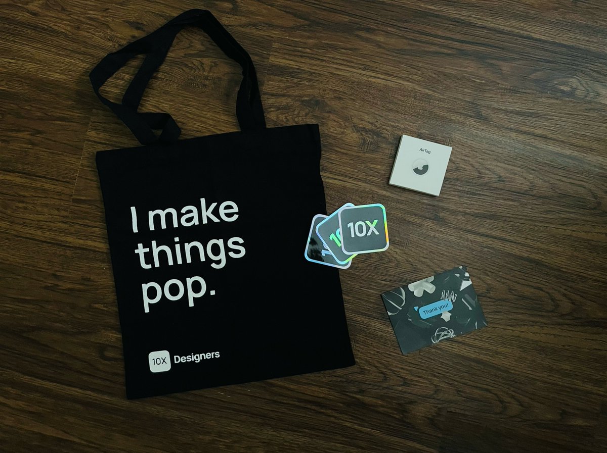 Thanks <a href="/FonsMans/">Fons Mans</a> and <a href="/10x_design/">Future Designer</a> for the goodies!