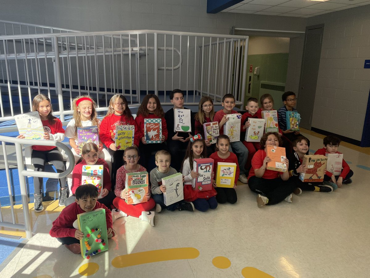 Read Across America. Dr. Seuss inspired cereal boxes 📚 <a href="/OPSchoolsNJ/">Oceanport Schools</a>