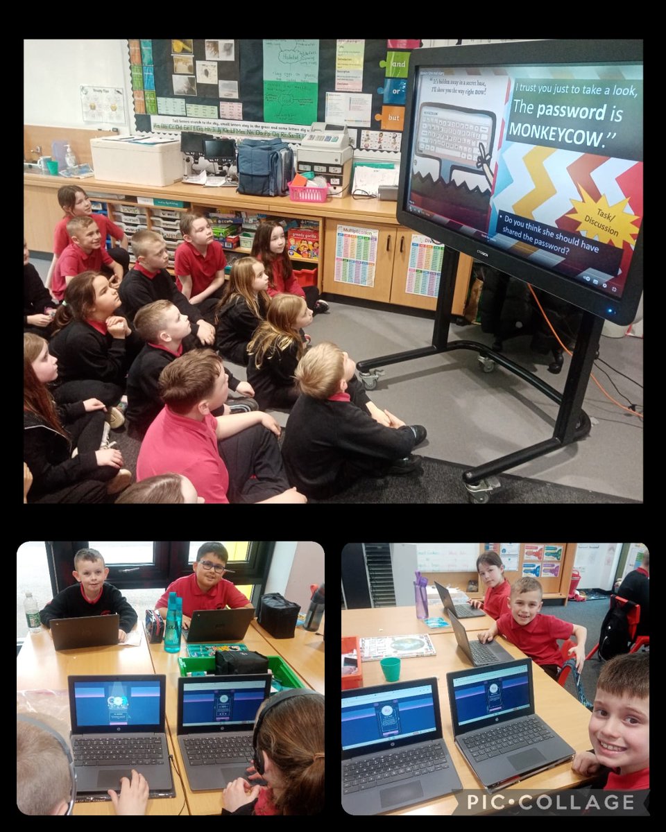 Room 5 have enjoyed participating in Cyber Scotland Week. They learnt all about online safety through the Digiduck Stories and the Cyber Sprinters interactive games and puzzles. @CyberScotlandWK <a href="/SLCDigitalEd/">SLC Digital Learning</a> #CSW2024