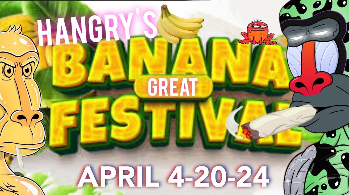 How many of my Rebel Brothers will be at Banana Fest??

I heard whales are giving away everything but Rebels. 💯 

Rebels too valuable to be discarded. 💯 

<a href="/HangryBarboons/">HANGRY BARBOONS</a> #BTC #Ordinals #HBARNFTs #HBAR