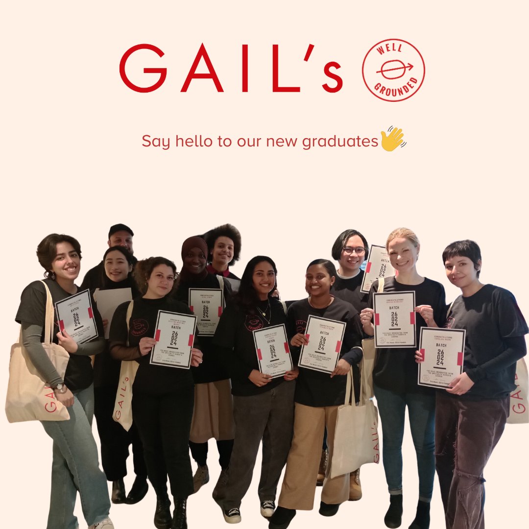 And that's a wrap! Our GAILs trainees have officially graduated 😄 Thank you to the GAILs team for all your help and input on this course, it has been great to partner with you! Here's to many more opportunities to change peoples lives through coffee 🙌 🙌