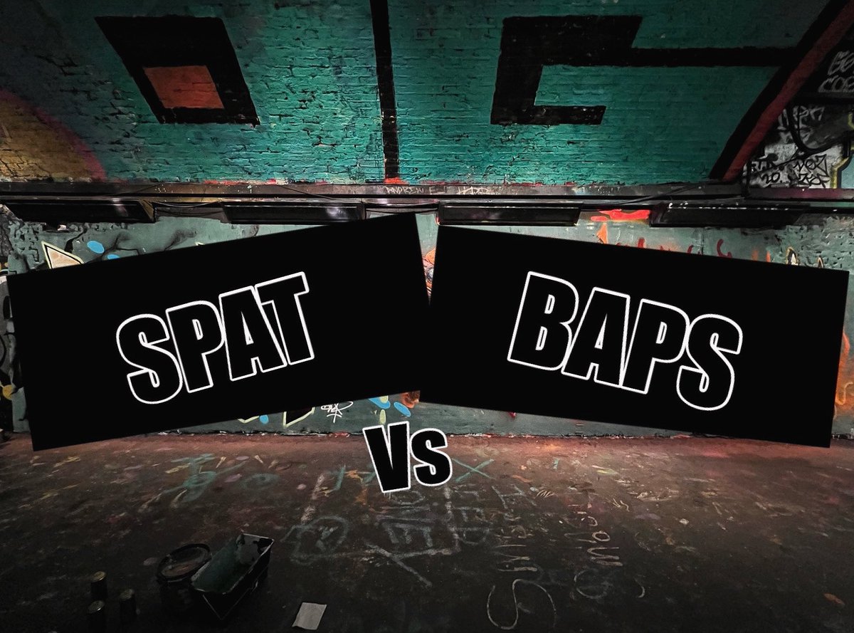 GRAFF BATTLE TIME - WITH THE GRAFF BATTLE SHOW THAT THINKS ITS A SPORTS SHOW!!!! GIFD AM : SPAT Vs BAPS youtu.be/DcM18KXIM5M?si… YOU decide who wins!!!