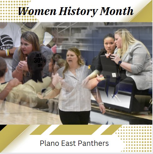 In observance of Women’s History Month we would like to highlight the contributions of @Coachsarahperez & @CoachU32 pouring into the young women they coached this season all the while making history along the way. Happy to celebrate these two awesome women @eastpanthers1 panthers