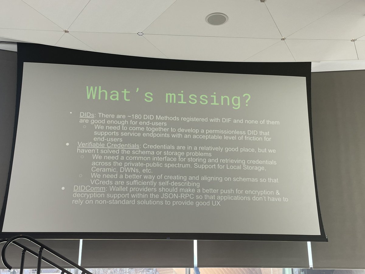 Awesome to see @okay_nick a friend from @veramolabs which has been huge for us @cheqd_io Nick is proposing an AI agent framework with 3 core standards - DIDs - Verifiable Credentials - DIDComm If you build agents with these frameworks it becomes much easier and more flexible…