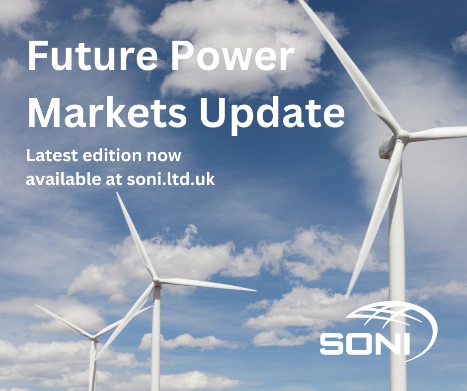 How electricity markets run is intrinsically interlinked with both the operation and planning of the electricity grid. Find out more in our latest Future Power Markets newsletter - soni.ltd.uk/media/document… #FutureMarkets #RenewableEnergy #FPMnewsletter