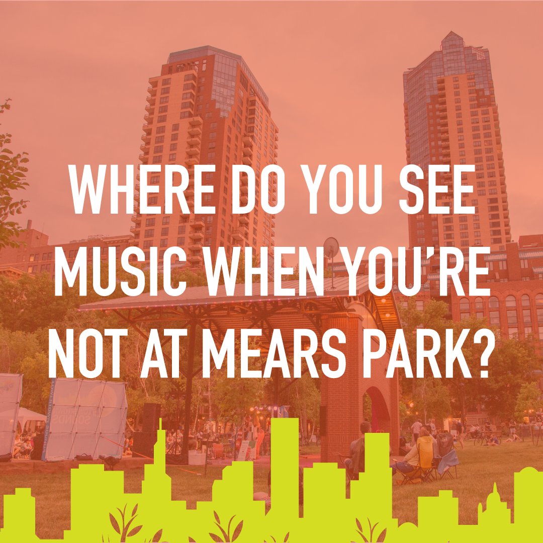 We know how special it is to hear live local music in Mears Park, but we are curious, where else do you see live music in the Twin Cities? 🎼 🎸 Comment below! 👇