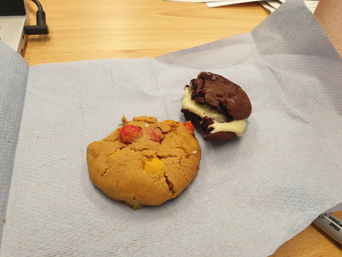 Highlight 2 of the week! Getting to judge the S5/6 cookie competition. There may have been even more cookies but I forgot to take a picture before I had taste! 😉 Highlight 1 of the week! @Bella_HWB