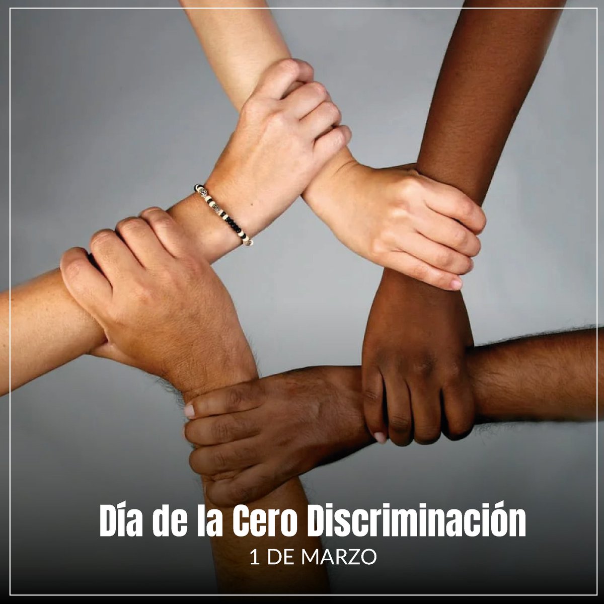 Todos podemos ser parte de un mejor futuro si nos involucramos para conseguir una sociedad igualitaria y justa.

#DíaDeLaCeroDiscriminación