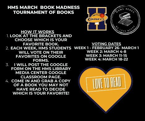 HMS Library Media Center tweet media