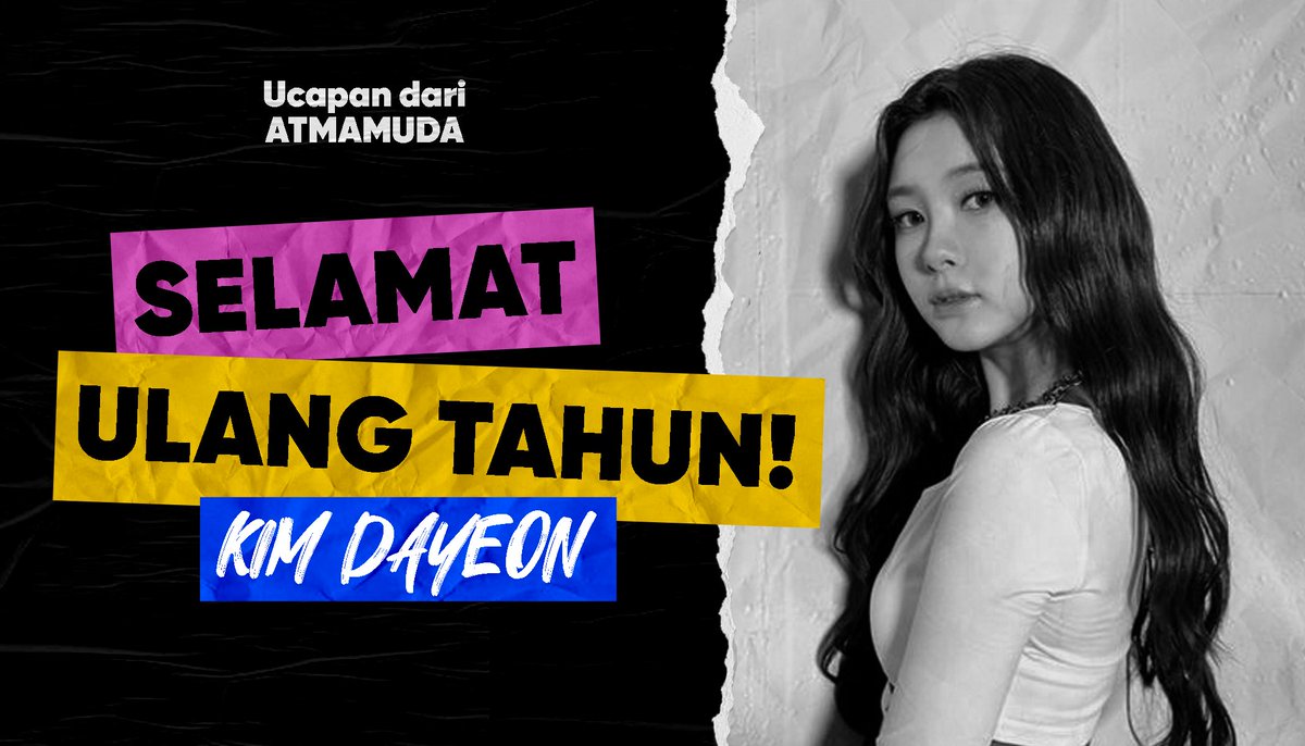 Jejak cerita baru hidupmu terukir bersama waktu yang terus melalu berpacu dengan usiamu yang kini bertambah satu. Serta mulia <a href="/kdayeont/">Dayeon 김.</a>, 'ku sisipkan ribu doa dan harapan terbaik untukmu jiwa berharga yang kuasa menjadi kuat disetiap waktu.