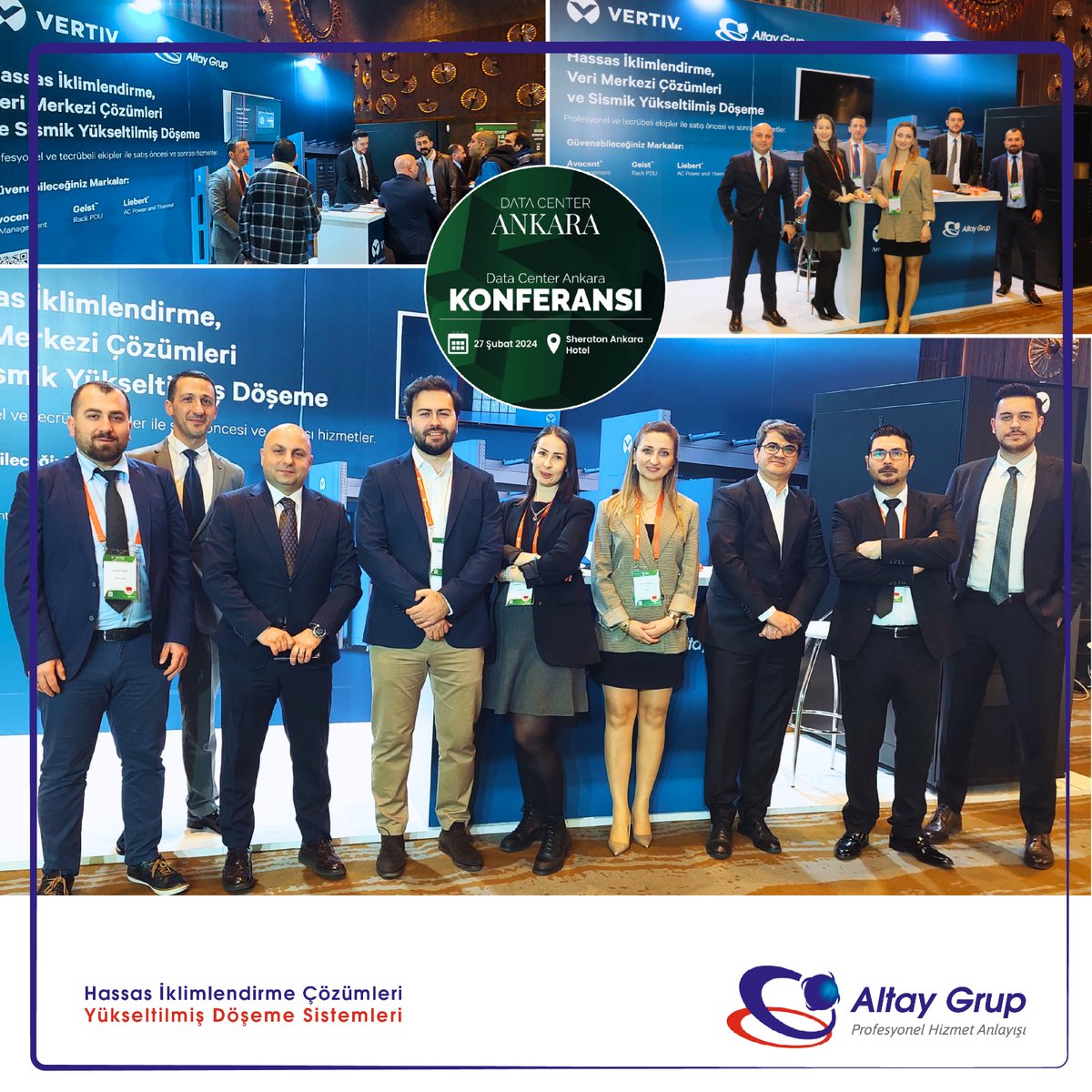 altaygrup_as's tweet image. Bilişim sektörünün temsilcileri ve kıymetli ziyaretçilerimizle Data Center Network - Turkey Ankara etkinliğinde bir arada olmaktan mutluluk duyduk. Emeği geçenlere ve tüm katılımcılara teşekkür ederiz. 

#altaygrup #datacenternetwork #vertiv