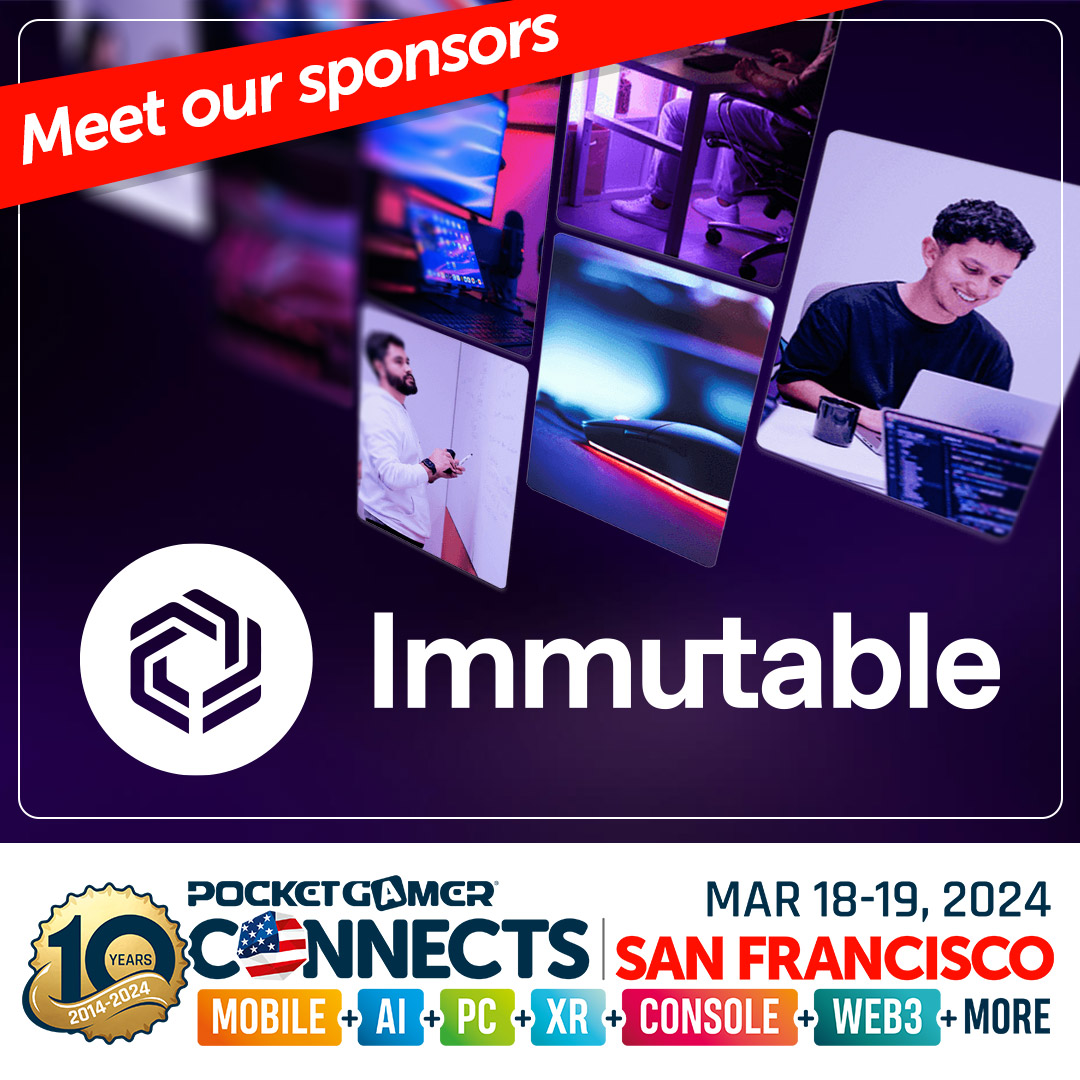 If you're interested in the #web3gaming space, keep on reading.

Immutable is an industry-leading NFT minting and trading platform bringing web3 games a complete end-to-end solution!

Say hi to their representative at #PGCSanFrancisco! 😎 #PGCSF #Web3Space #web3community