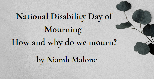 H4GCResCentre's tweet photo. The latest post by PhD candidate Niamh Malone pays tribute to victims of filicide and the narratives around the murder of any disabled person at the hands of their family or carers, urging for a rethink of the language used to discuss disabled murders https://t.co/ADR5WgvfxG https://t.co/YLwwMklWj2