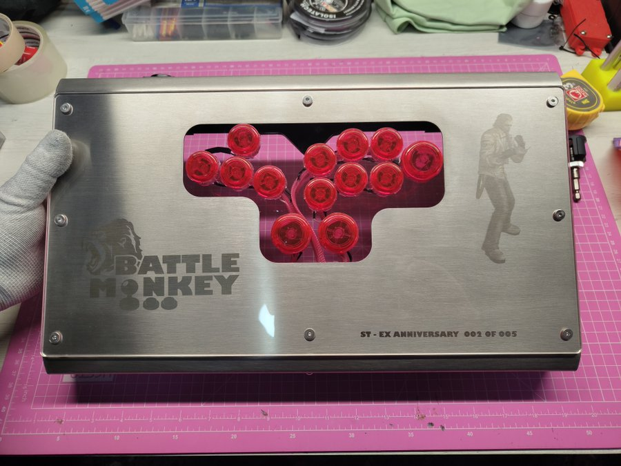 fightstickart's tweet photo. Here are our top #Fighticks of the week! Leverless edition! These are all incredible works of art!

Air Prototype - @isomeaoi 

BattleMonkey - @XBattleMonkeyX (@endcomplete) 

Ideally Edge Alpha WASD- @IdeallyAtelier

Matrix - @TheTrain24 

#FGC  #FightstickFriday https://t.co/NqbWXQdPPF
