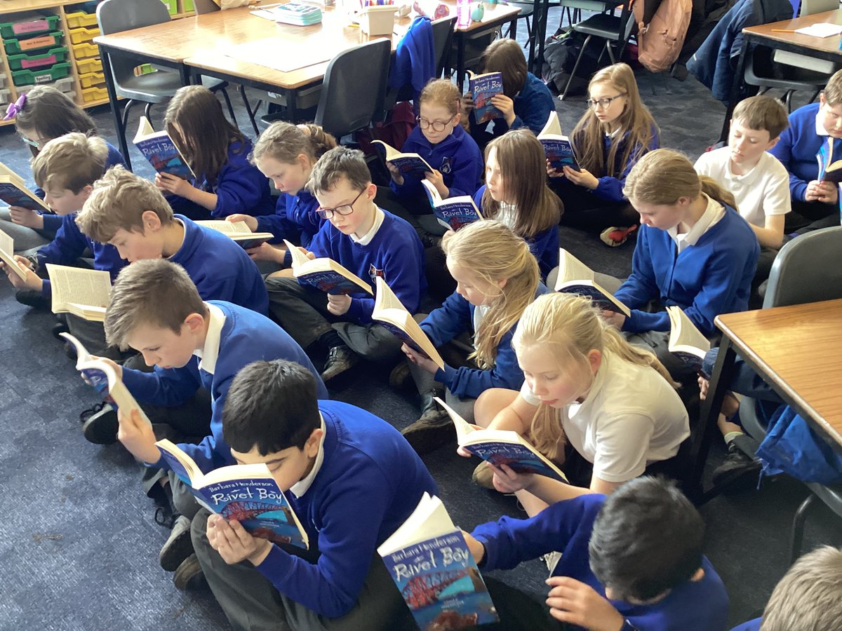 #Primary5 are coming to the end of reading Rivet Boy. They can't wait for the author Barbara Henderson to visit! @scottishbktrust @scattyscribbler @TheForthBridges
