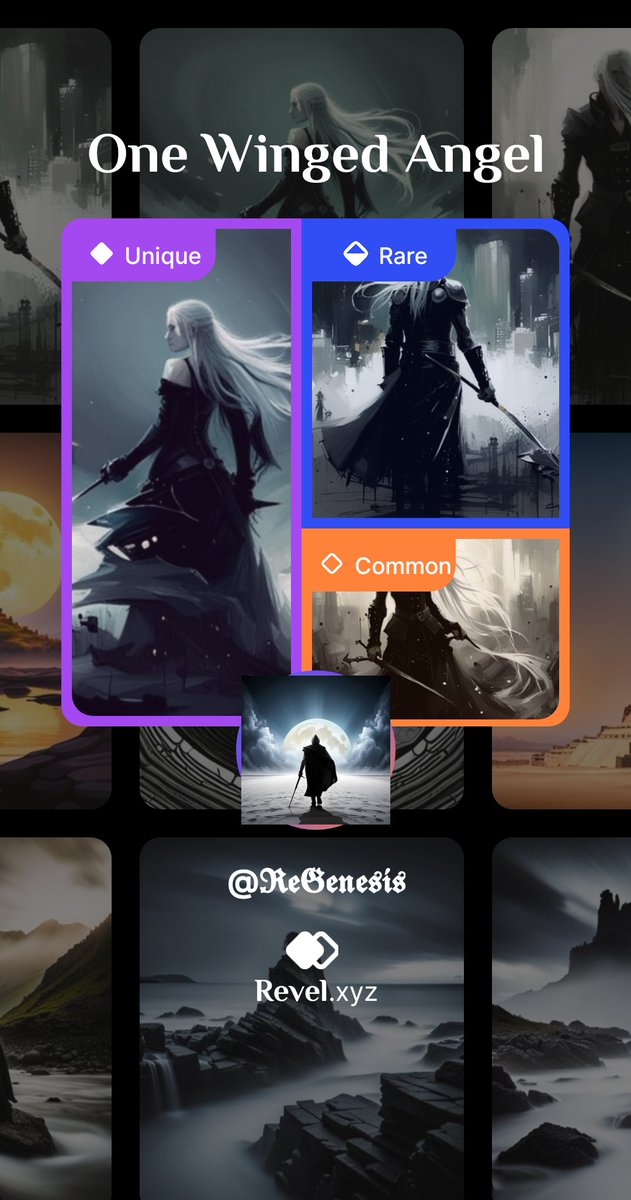 AtaraxicFox's tweet photo. Come trade with me in Revel! Download the app and use Referral Code ReGenesis and we can both earn extra rewards. https://t.co/XsHoTnPOfd
#revelxyz #NFT #NFTCommunity #AIArtwork #Sephiroth #FinalFantasy #FinalFantasyVII #finalfantasysephiroth https://t.co/MD3QZyqzG6