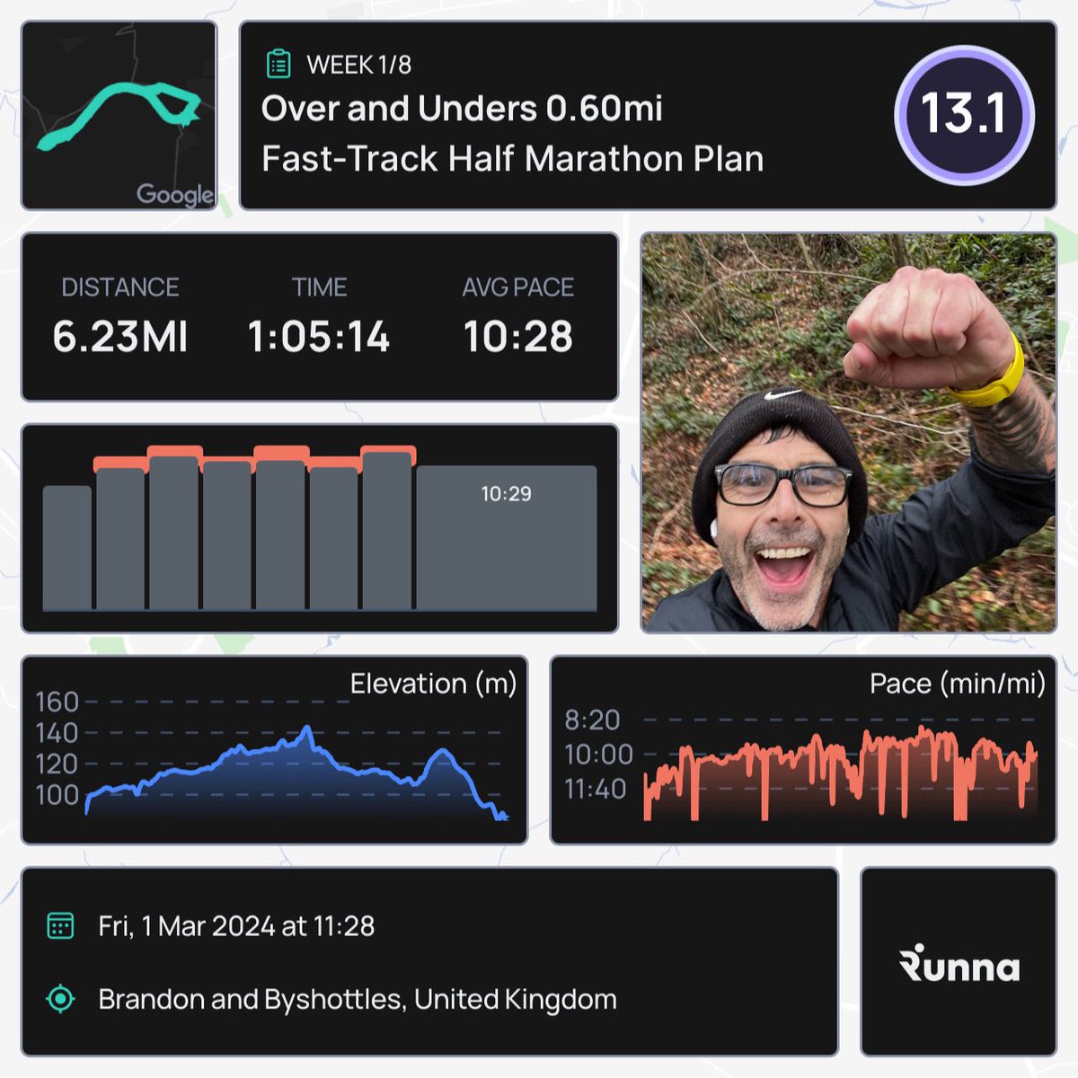 GBMC73's tweet photo. 🤓 Cheeky litte 10k run 🏃♂️ this afty and a nice #PB which I’m really happy with 🥇
🥰 #LUVed every second of it, out in the fresh air & taking in all the beautiful views 🌳 🐑
👉🏻 #Running is deffo really good for my #soul ✅ Hope you’ve all had a mint day ❤️ https://t.co/ASwb9MxDTd