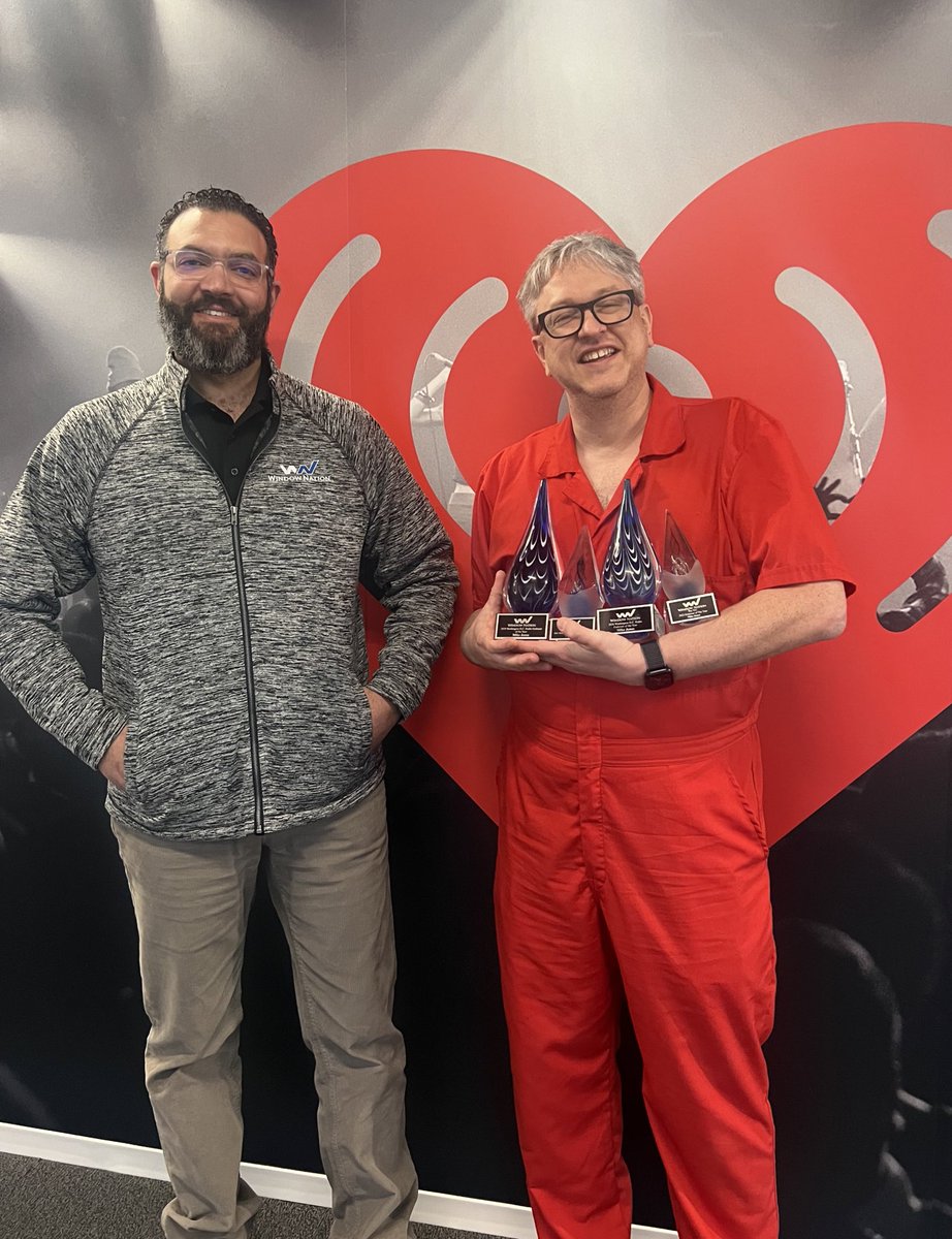 Rev. Mike Jones (@mikejonesradio) on Twitter photo I'm proud to be <a href="/WindowNation/">Window Nation</a>'s 2023 DC Radio Endorser Of The Year. 4 out of the last 5 years! Thank you to Gus and the whole Window Nation crew, and, of course, if you need new windows call 1-866-90-NATION or go to WindowNation.com!
#sponsored I'm proud to be <a href="/WindowNation/">Window Nation</a>'s 2023 DC Radio Endorser Of The Year. 4 out of the last 5 years! Thank you to Gus and the whole Window Nation crew, and, of course, if you need new windows call 1-866-90-NATION or go to WindowNation.com!
#sponsored