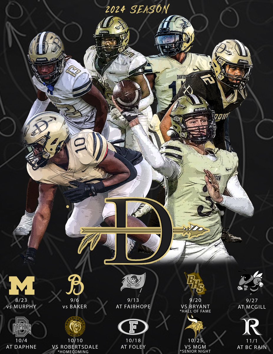 🏈 Only 25 Fridays away…
#davidson #warriors #warriornation #hsfootball