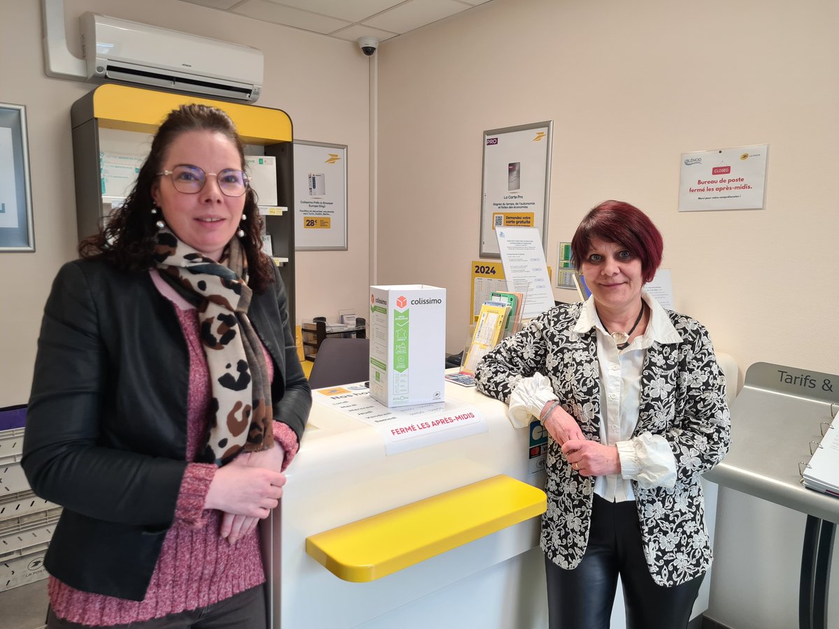 #FranceServices #Lorraine | Ouverte depuis Juillet 2023, l'agence postale de @VilledeBlenod est tellement dynamique que Philippe Bajou, DGA du <a href="/GroupeLaPoste/">La Poste Groupe</a> a rencontré ses gérantes pour échanger sur les raisons de son succès.