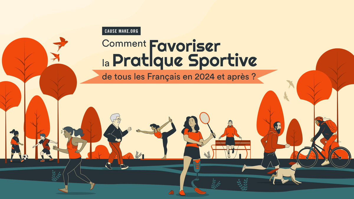 🏃‍♂️Sport et Citoyenneté était présent au lancement de la grande cause #PratiqueduSport de make. org. La 1ère phase est la consultation citoyenne autour de la question 'Comment favoriser la pratique sportive de tous les Français en 2024 et après ?'.

⬇️Découvrez dans notre article