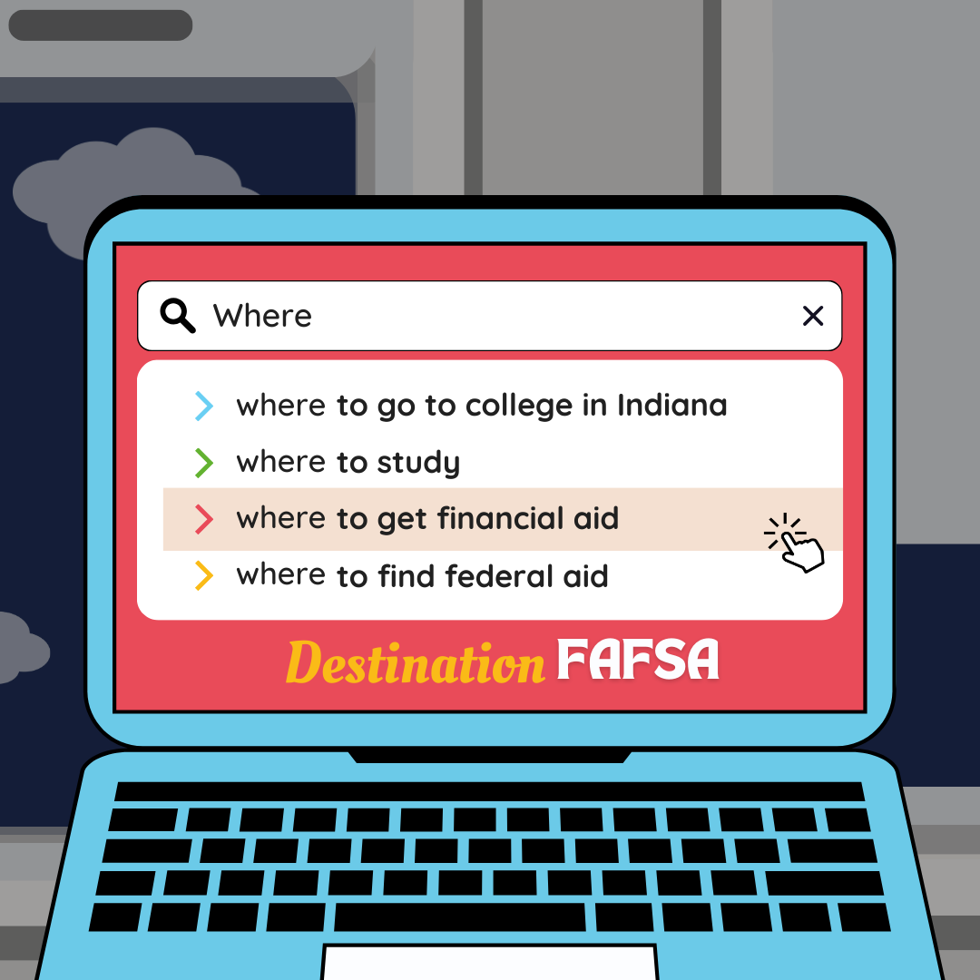 As we continue our #destinationFAFSA journey let's take a moment to think about our next adventure. Wherever your next journey takes you, make sure you fill out the FAFSA before Indiana's priority deadline of April 15 to receive the most federal funding possible!