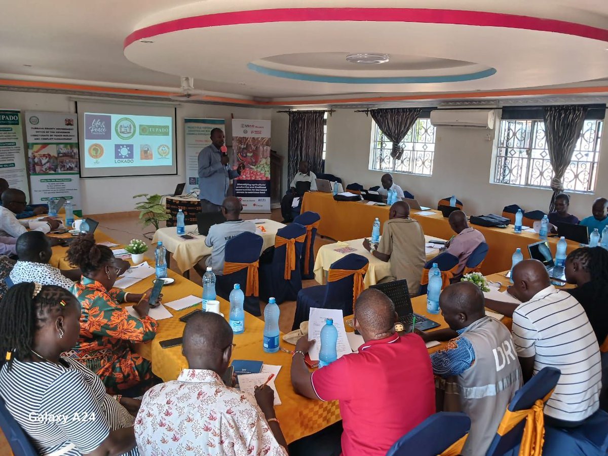 LPI_voices's tweet photo. As part of the Karamoja Cluster Small Grants project initiated last year by @Sida, @UNDPBorderlands, Denmark Govt &amp; @LPI_voices,
@TUPADO_ &amp; partners hosted a Peace Policy Awareness workshop to advocate for Turkana County Peace policy with local stakeholders &amp; CSOs. https://t.co/iNmMAmfCoL