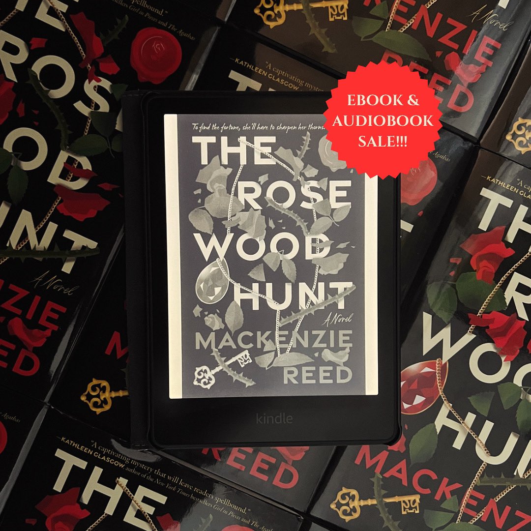 starting march off with a bang: The Rosewood Hunt ebook is on sale for $2.99 and the audiobook is on sale for $4.99‼️
these 2 promos will only be available this month + they're across most online retailers. Go forth + get your bag, both by saving money + hunting down a fortune💰