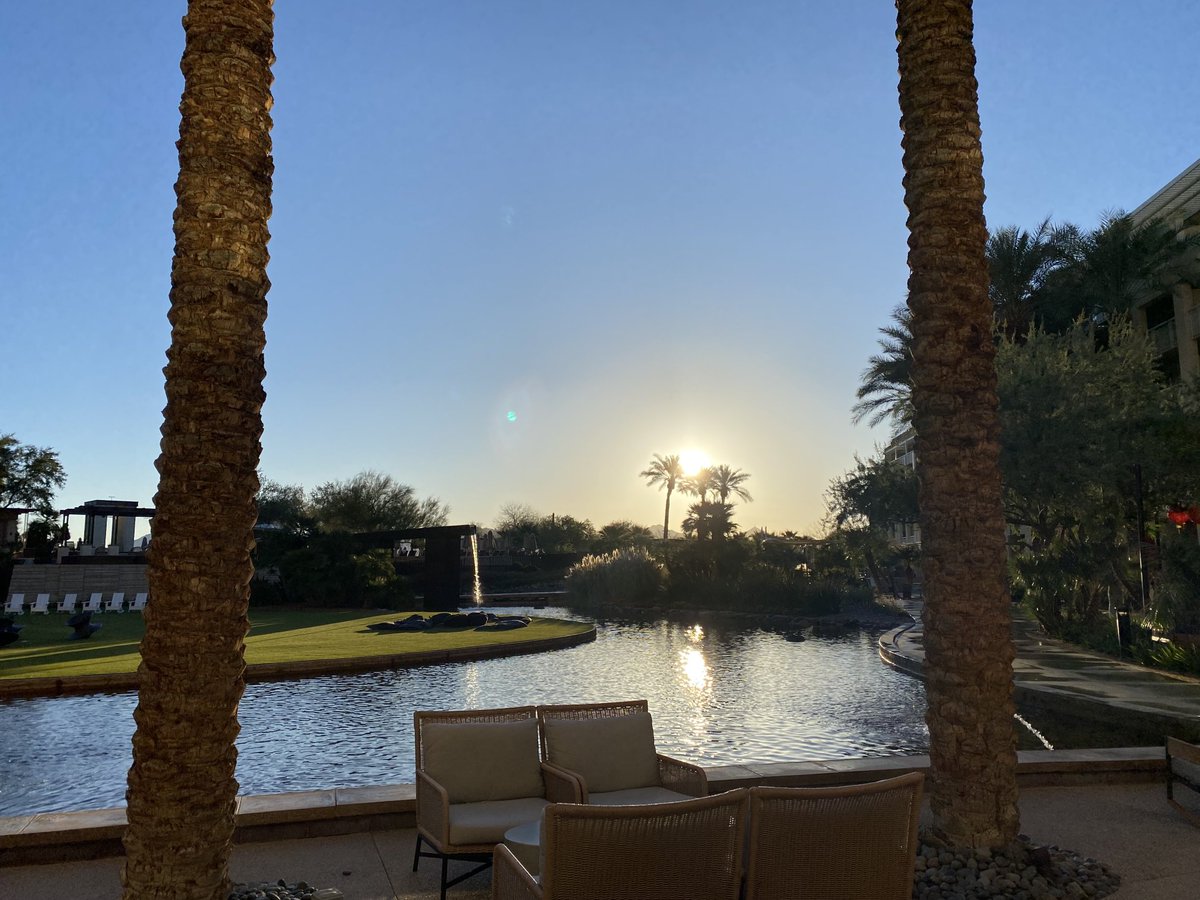 Beautiful morning in Phoenix, Day2 of #HNCS24