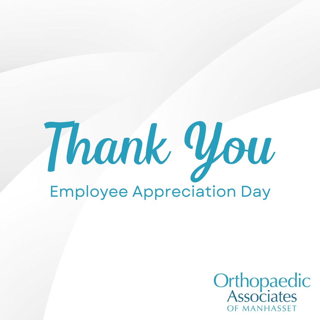 oamli2's tweet photo. In recognition of Employee Appreciation Day, we thank our incredible team for their outstanding work and for providing the highest quality care to our patients. Thank you for all you do!

#EmployeeAppreciationDay #OAMLI https://t.co/bN8t3e5UDJ