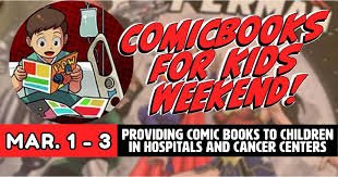 CB4KUK's tweet photo. It is the 2024 ComicBooks For Kids! (CB4K) weekend event!

It is here! Tell your friends. Tell your not so friends...Tell your relatives, heck call people you don’t even know!

Lets have some fun and make a difference!
 
https://t.co/u7JT9ztROm https://t.co/KHEHmuY0nt