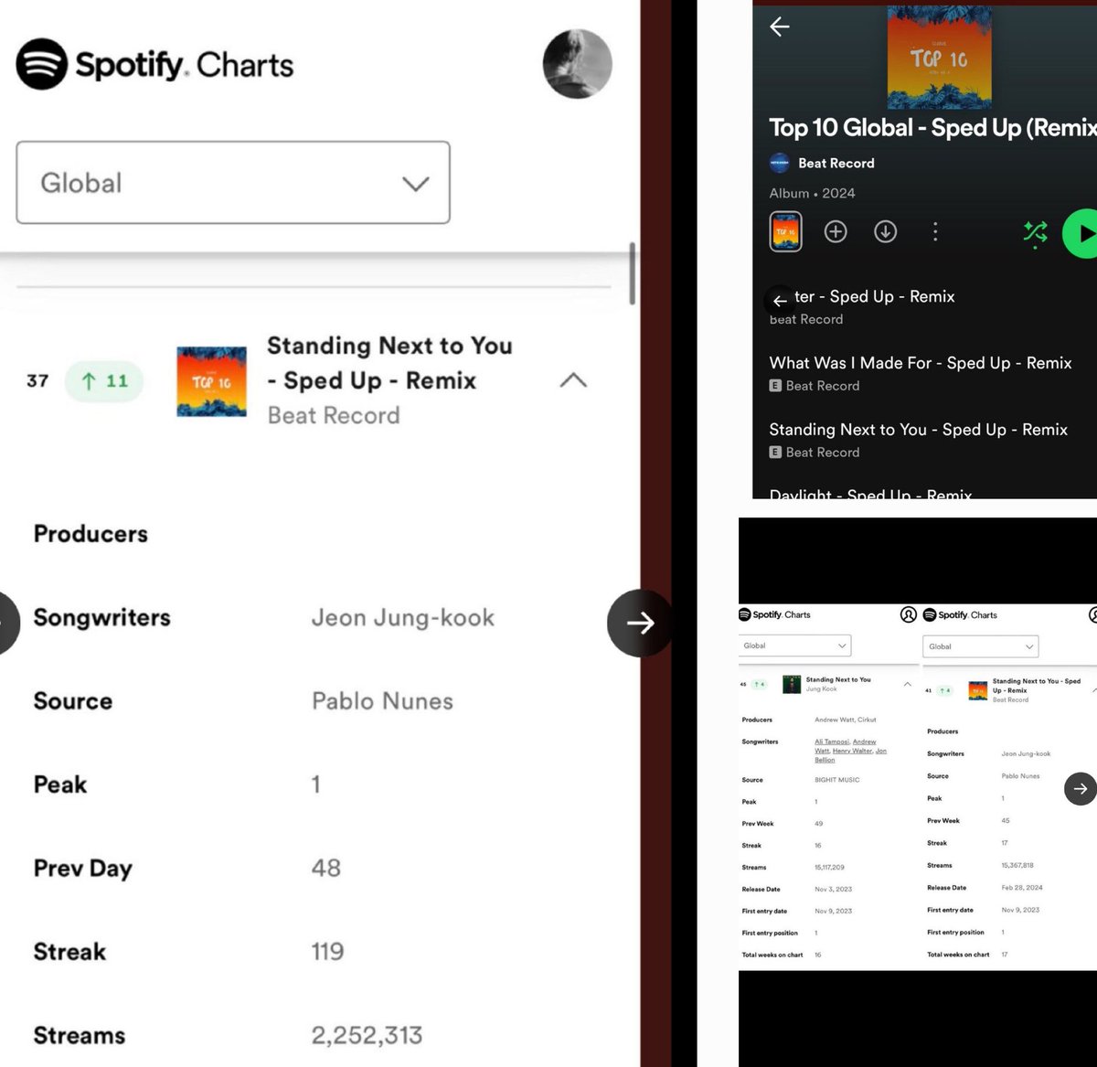 Daily_JKUpdate's tweet photo. RT + REPLY X 100000000

SPOTIFY FIX SNTY ISSUE ON CHARTS
HYBE FIX STANDING NEXT TO YOU ON SPOTIFY
HYBE ADDRESS SNTY SPOTIFY ISSUE

@Spotify @SpotifyCares @HYBEOFFICIALtwt @BIGHIT_MUSIC @bts_bighit @GeffenRecords https://t.co/00yjoBpMoa