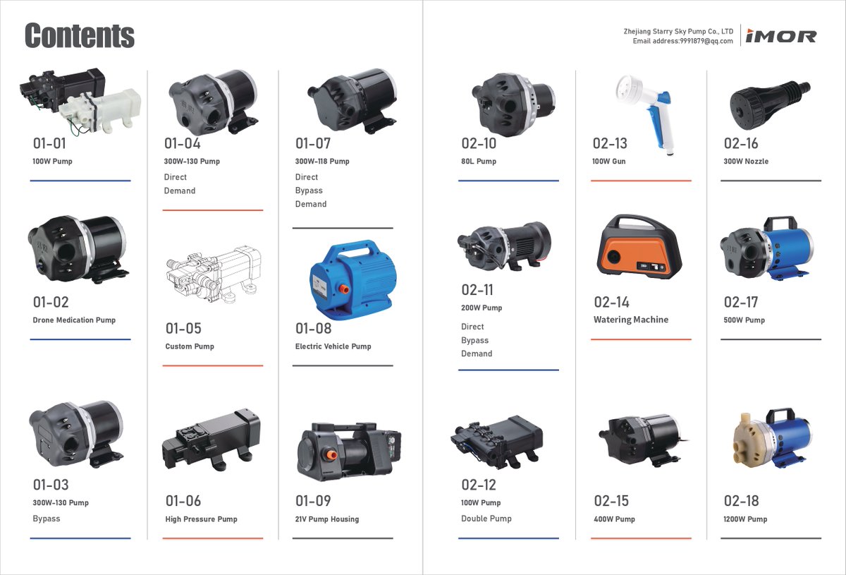 IMOR_Pumps's tweet photo. IMOR Pumps: OEM Services Available! Contact Us for Special Offers!
✈️Official Web: https://t.co/uk3D3AgmJo

#diaphragmpump #oem #chemicalpump #firepump #rvpump #irrigationpump #waterpurifierpump https://t.co/SYdAwhAvj7
