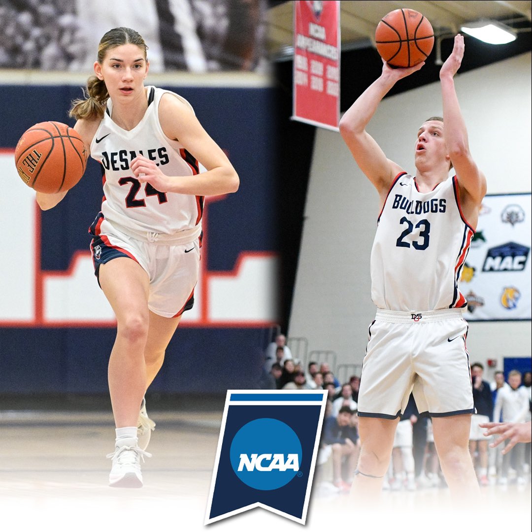 DeSales Athletics (@dsubulldogs) on Twitter photo Time to dance!
The NCAA Tournaments open today with <a href="/DeSalesHoops/">DeSales Bulldogs MBB</a> vs. Williams at Oswego at 3:30, and <a href="/desales_wbb/">DeSales U. WBB</a> vs. Southern Va. at home at 7:00.
Links to follow each game are on our website, as well as ticket prices if youāre planning to visit Billera Hall this weekend. Time to dance!
The NCAA Tournaments open today with <a href="/DeSalesHoops/">DeSales Bulldogs MBB</a> vs. Williams at Oswego at 3:30, and <a href="/desales_wbb/">DeSales U. WBB</a> vs. Southern Va. at home at 7:00.
Links to follow each game are on our website, as well as ticket prices if youāre planning to visit Billera Hall this weekend.