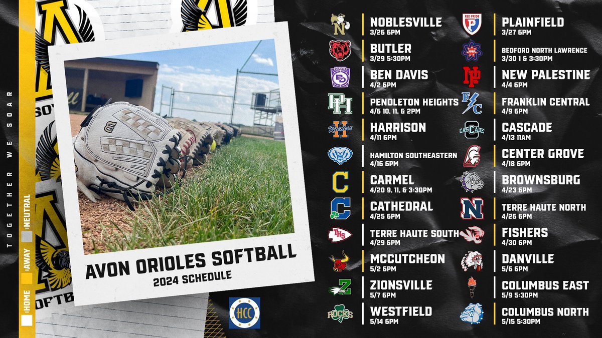 March is here…and Avon Softball is ready to go! We can’t wait to get this party started! 🙌🏻🥎

Check out our 2024 schedule ⬇️