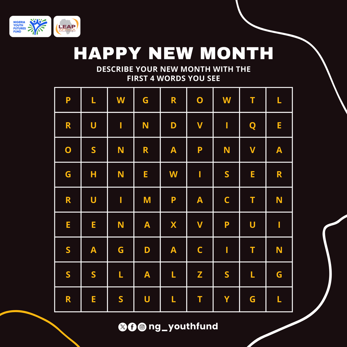 Marching into a brand new month! Let's kick off the month with a fun challenge, take a peek at the puzzle and comment with the first four words you see, envisioning what your March holds. Share your magic words with us in the comment box. Let's go💃💃💃 #newmonthnewblessings