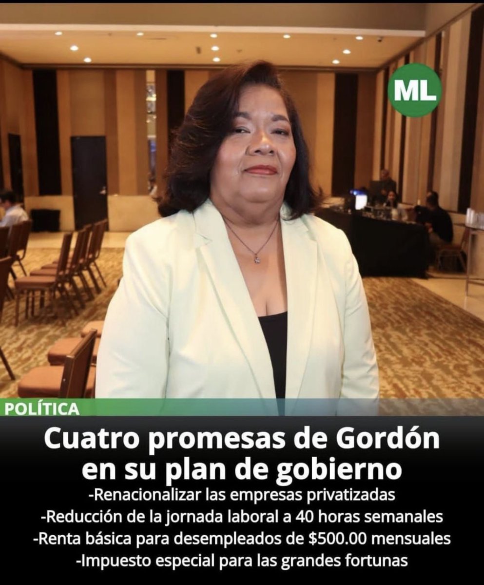 Traducción: vamos a destruir la clase media y sector privado para darle dinero a los vagos y parásitos de la sociedad. Que viva en comunismo.