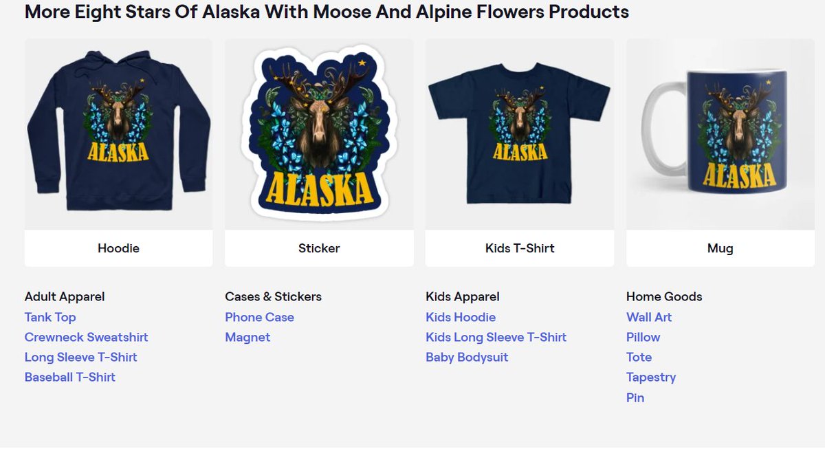 Eight Stars Of Alaska With Moose And Alpine Flowers - Alaska State - #TShirt #TeePublic #taiche #visitalaska #alaska #travelalaska #alaskalove #sharingalaska #youneedalaska #alaskaadventure #onlyinalaska #ilovealaska #alaskaproud #alaskaday #october18 teepublic.com/t-shirt/580685…